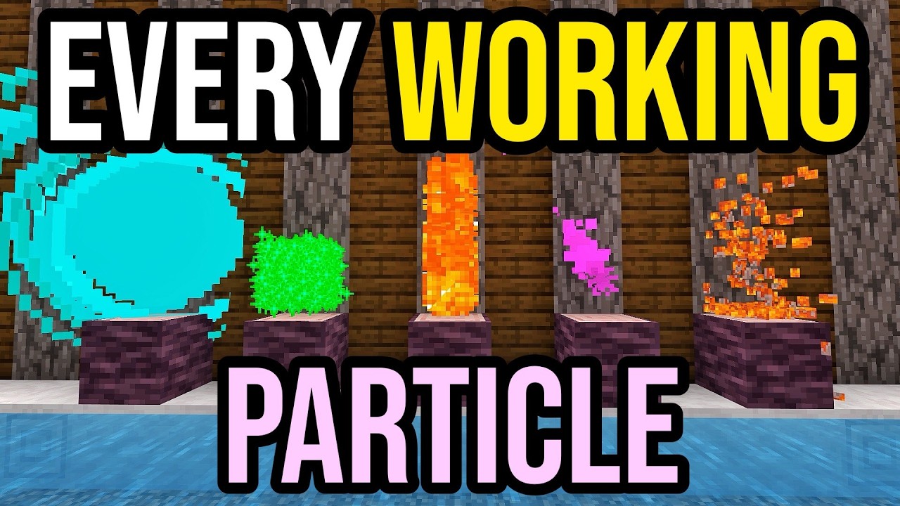 EVERY Working Particle Command! | Minecraft Bedrock & MCPE!