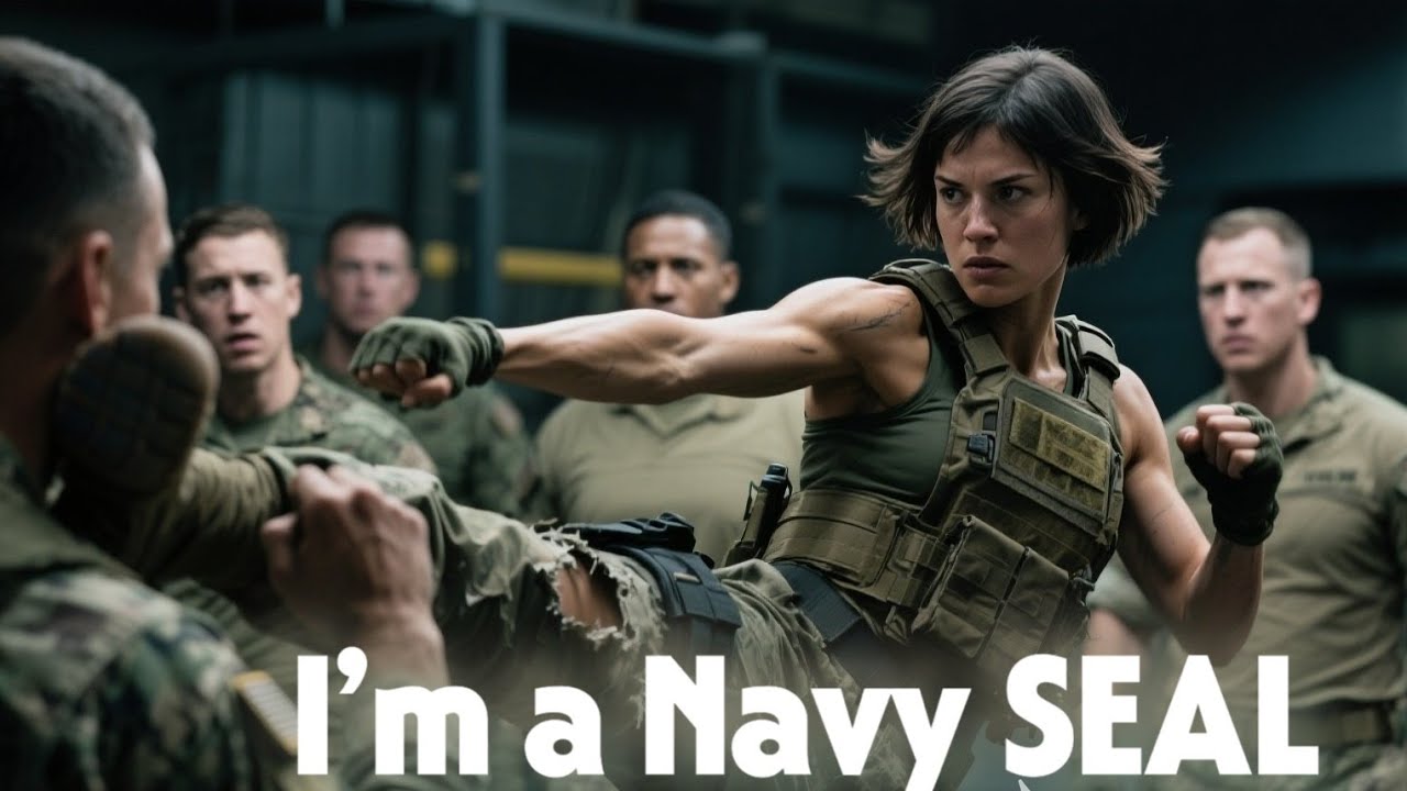 im a Navy SEAL she stated calmly. He tried to kick her—seconds later his leg was shattered before