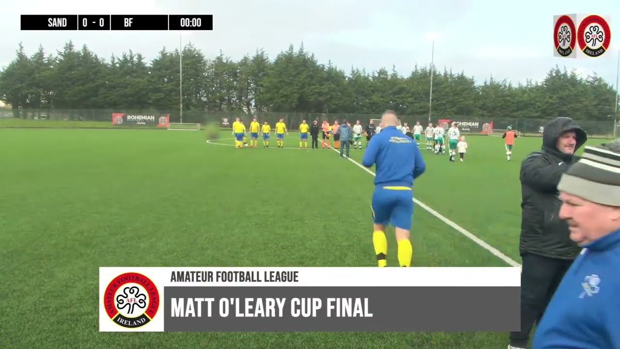 Matt O'Leary Over 35's Cup Final Black Forge V  Sandyhill Shangan