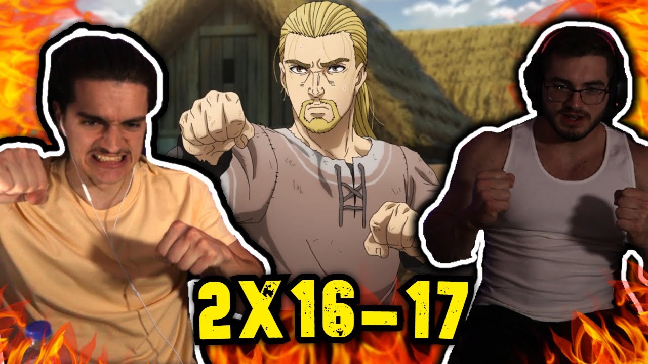 GYM-RATS React to Vinland Saga 2x16-17 | THORFIN VS SNAKE!!