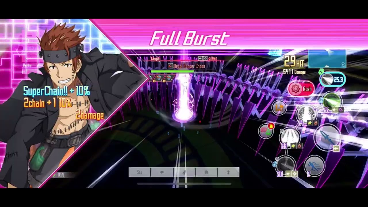 【SAOIF】Chaos275 Metal Reaper Chaos 7min30s Lancer