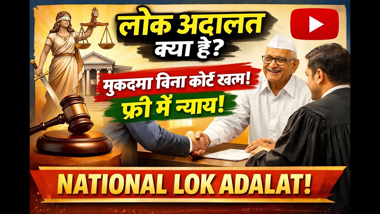 what is lok adalat # kya hai lok adalat National Lok Adalat on March 14: Check steps to register,