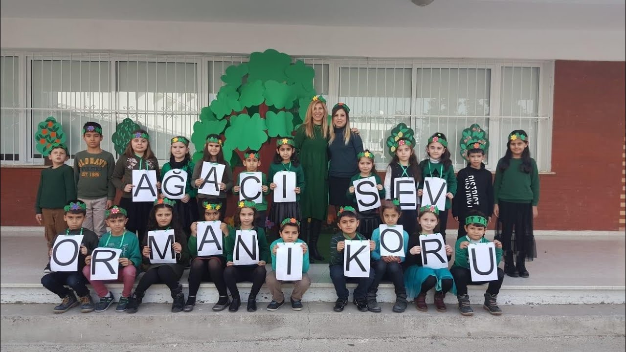 Orman haftasi 2019 Girne 23 Nisan ilkokulu