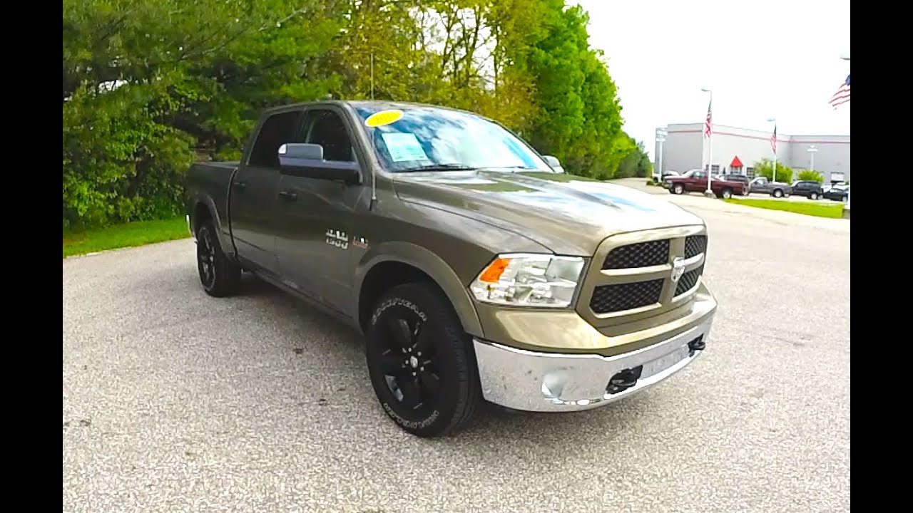 2014 RAM 1500 Outdoorsman Crew Cab 4X4|P10936