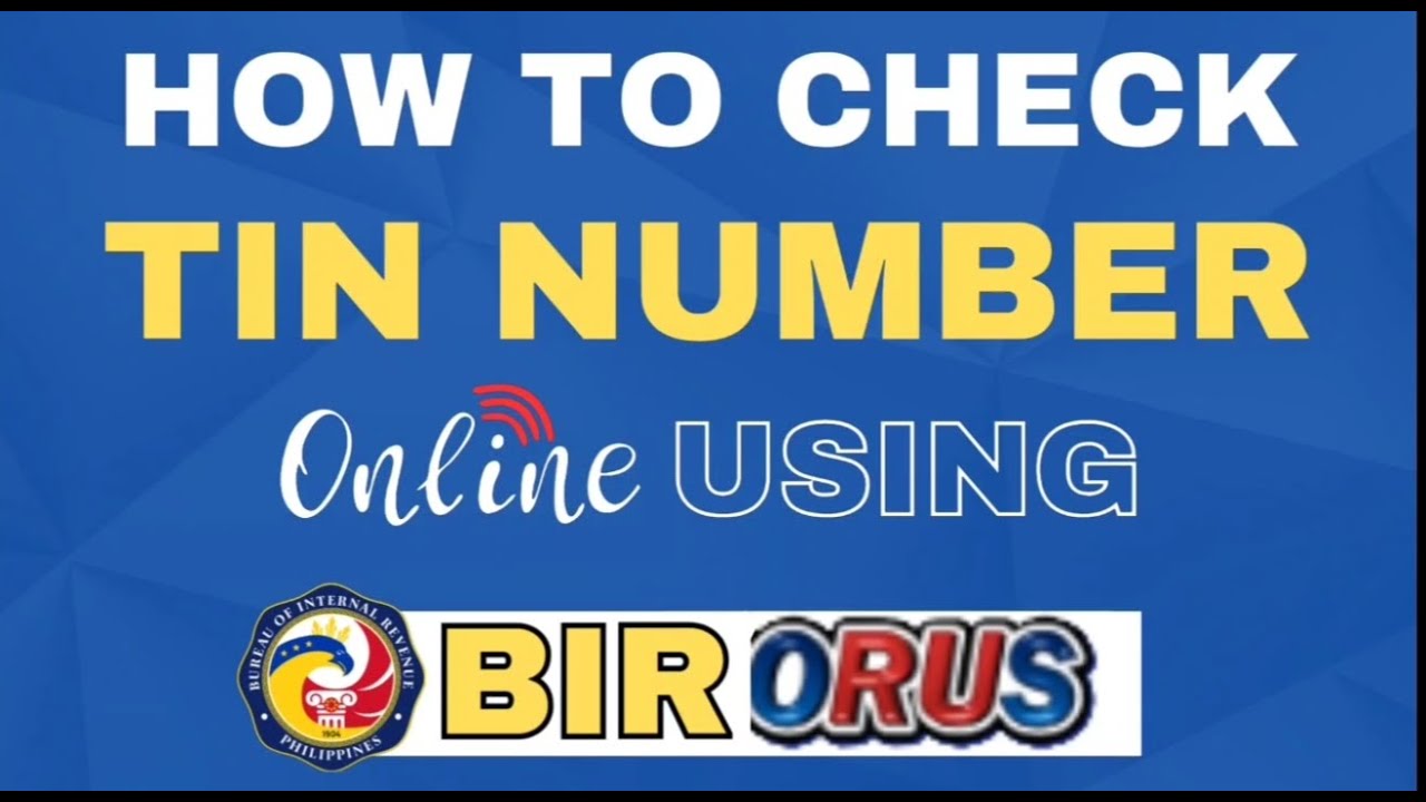 HOW TO CHECK FORGOTTEN TIN NUMBER ONLINE | HR LEAH G.