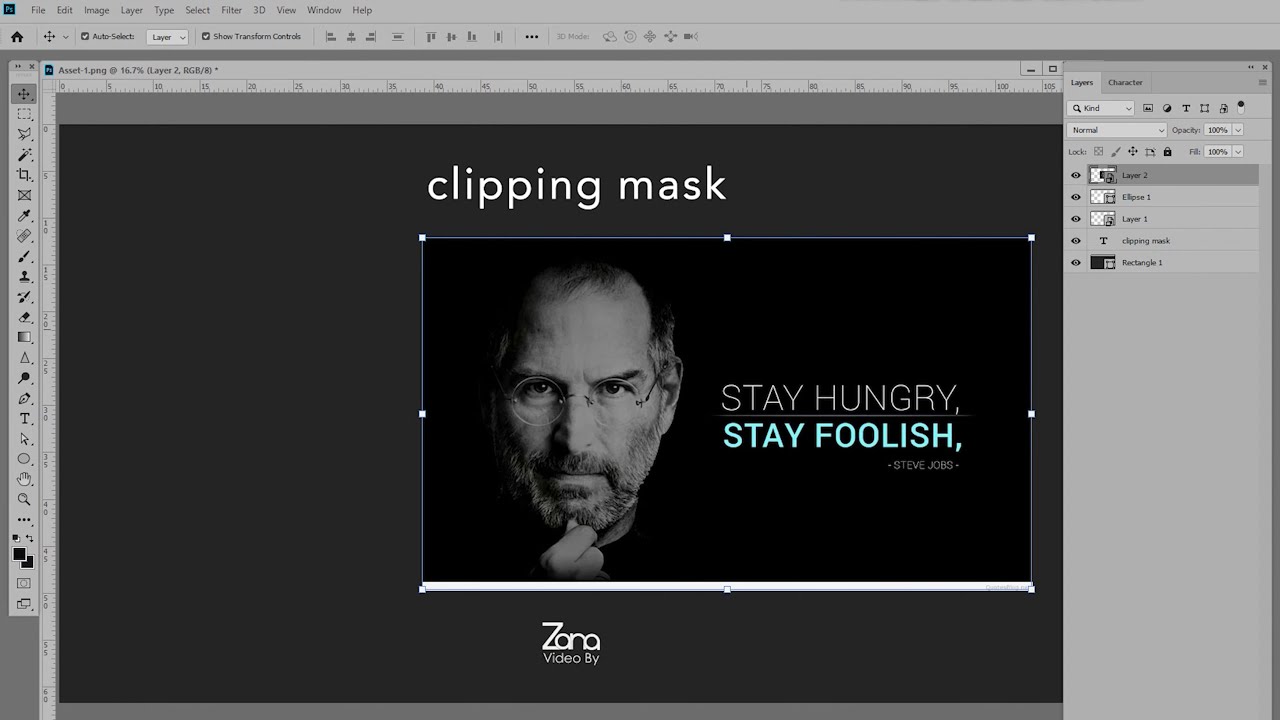 Using Clipping Mask