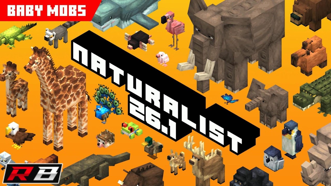 🐾 Самое милое обновление в истории! | Minecraft Naturalist 26.1 и Tiny Takeover