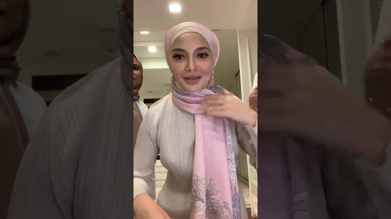 Tutorial Shawl Tania Naelofar Hijab by Neelofa