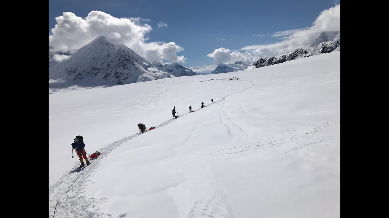 Climbing up Mt EVEREST past the YELLOW BAND before Camp 4.  Wicked Steep.