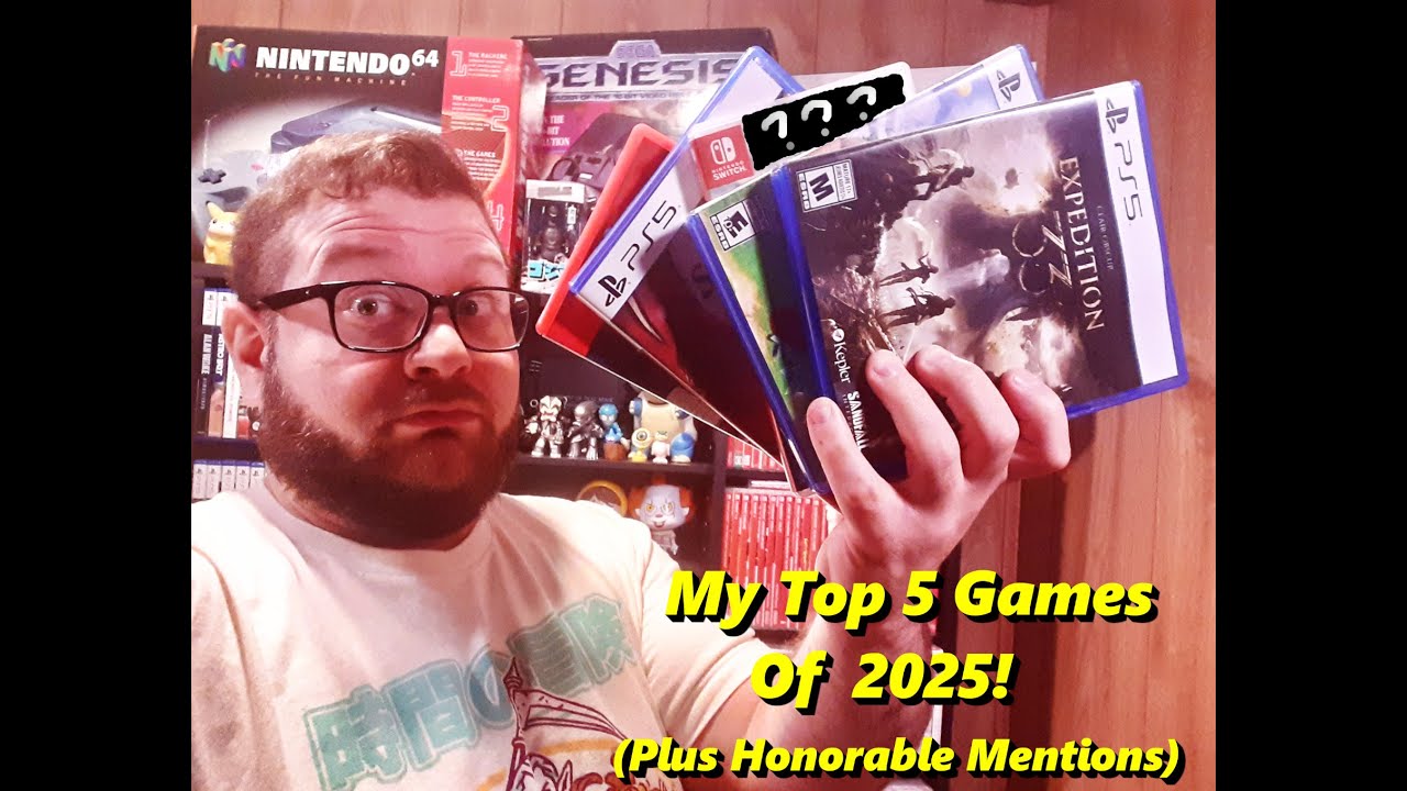 My Top 5 Games Of 2025