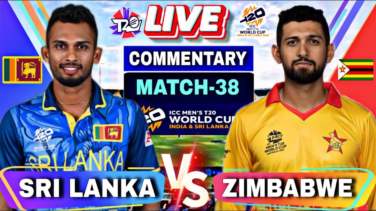 🔴SRI LANKA VS ZIMBABWE T20 World cup | Match 38 | Scores and Commentary | SL vs  Zim
