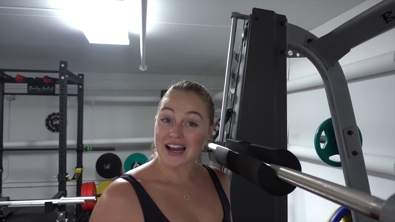 Smith Machine Part 1 Squat to bench - iskra lawrence