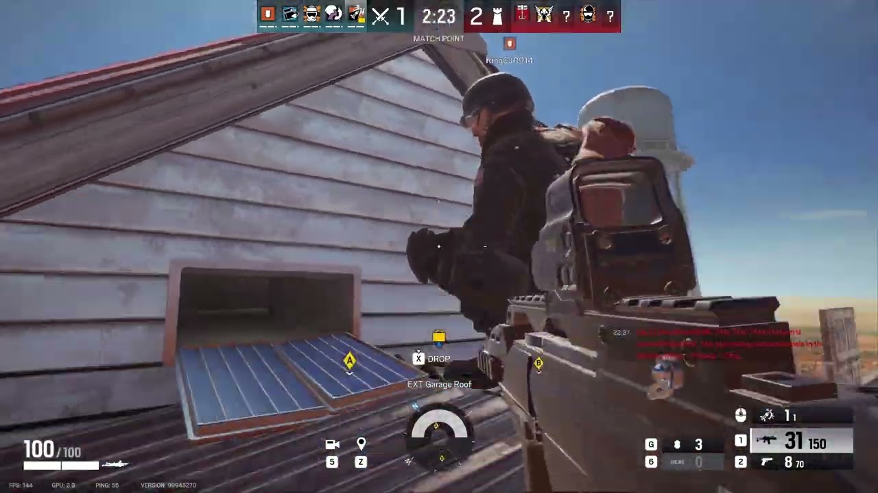 playing rainbow six seige with darknight vr and my cousin