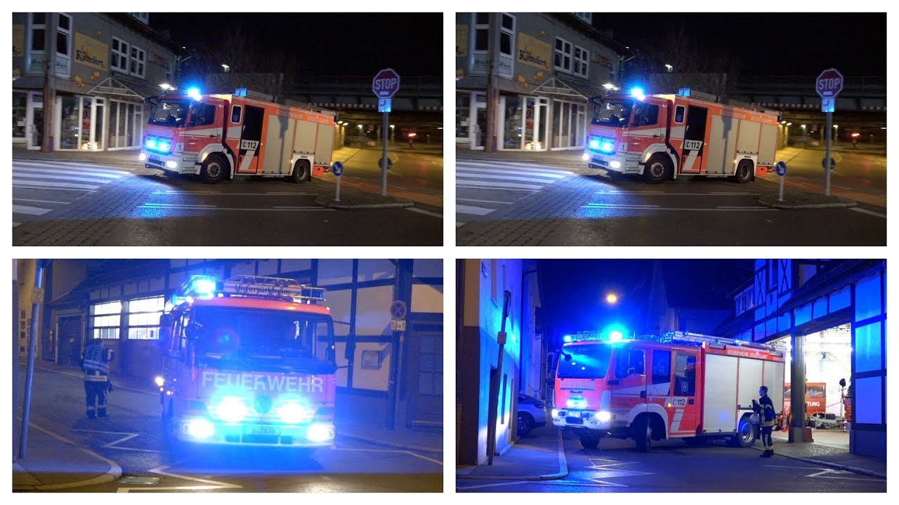 FEUERWEHR UNTERTÜRKHEIM RÜCKT AUS [Erstmalig] - Alarm zum Brandeinsatz - [9.12.]