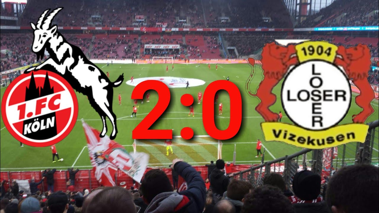 1. FC Köln - Bayer 04 Leverkusen 2:0 am 15.12.2019 // DERBYSIEGER FC!!!!