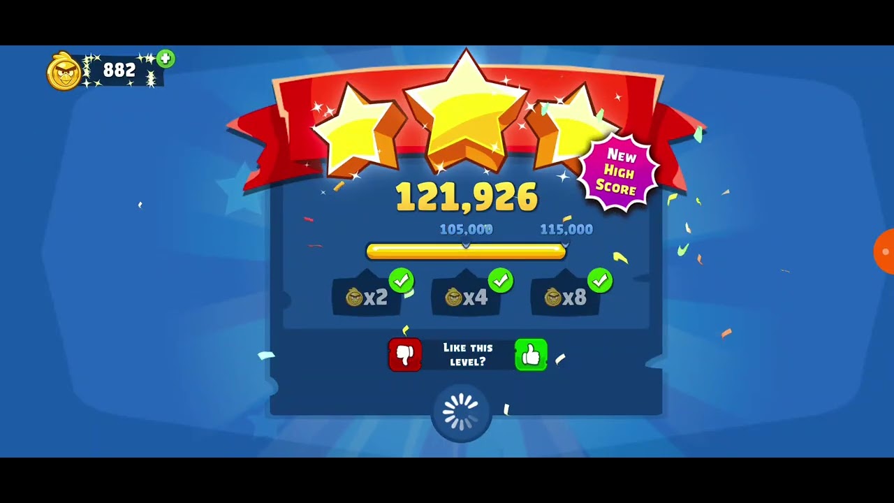 Angry Birds Friends gameplay 