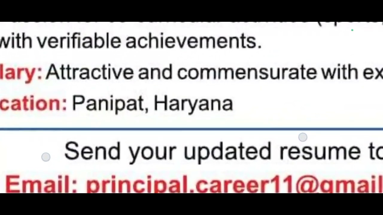 School Principal vacancy 2025 Apply from all India @sunilkaushaljobs