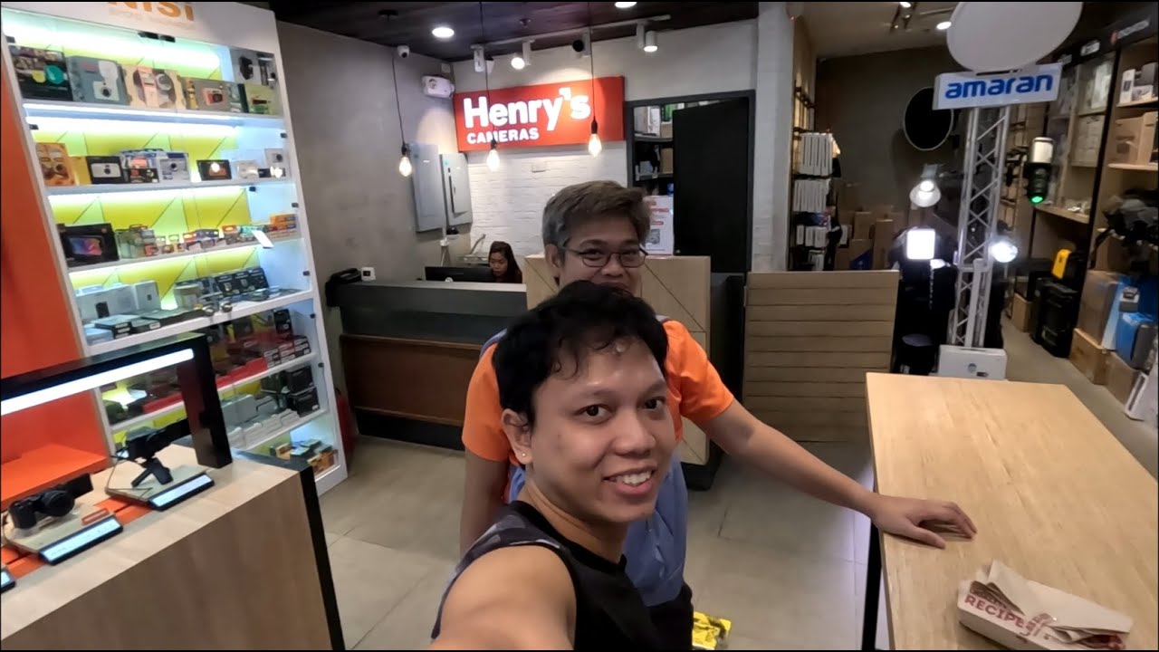 Canon R6iii unboxing at Henry's SM north edsa