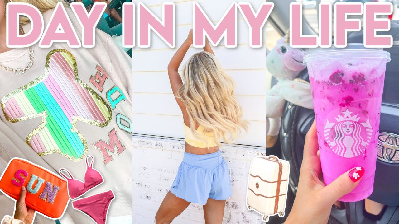 SUMMER VLOG! | Day In My Life, Packing, Filming & Editing | Lauren Norris