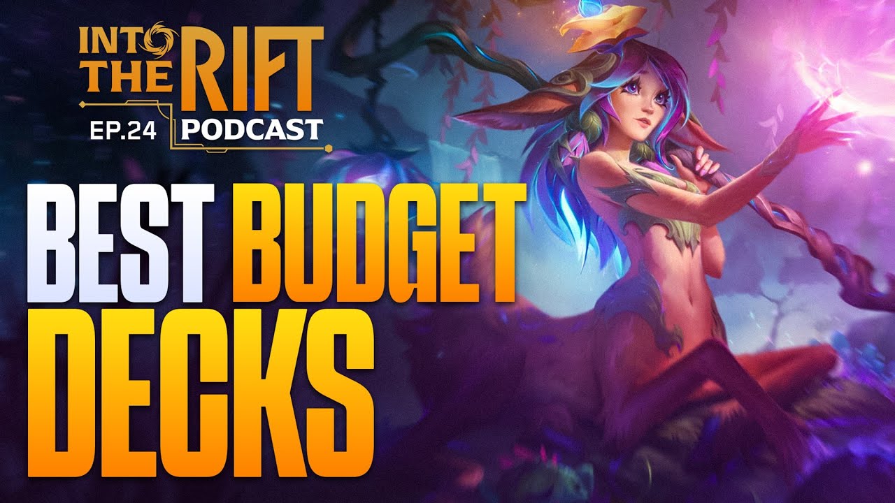 The BEST BUDGET DECKS for Riftbound Unleashed! &mdash; Into the Rift Podcast #24