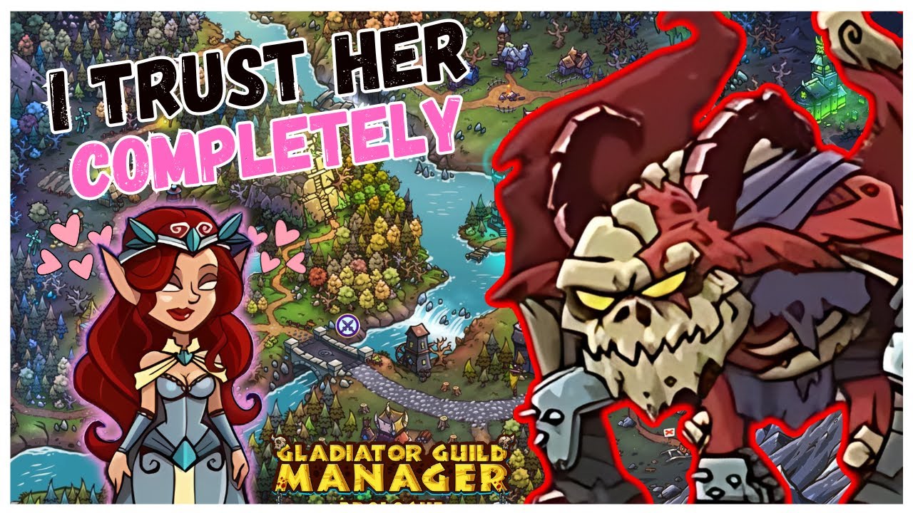 Doing Everything For My Queen in Gladiator Guild Manager