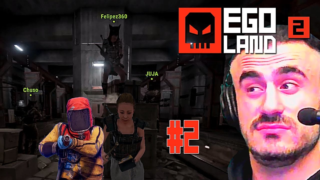 JAGGER de Exploración en el Metro Y Saqueando a Vecinos / EGOLAND 2 ( RUST ) #2