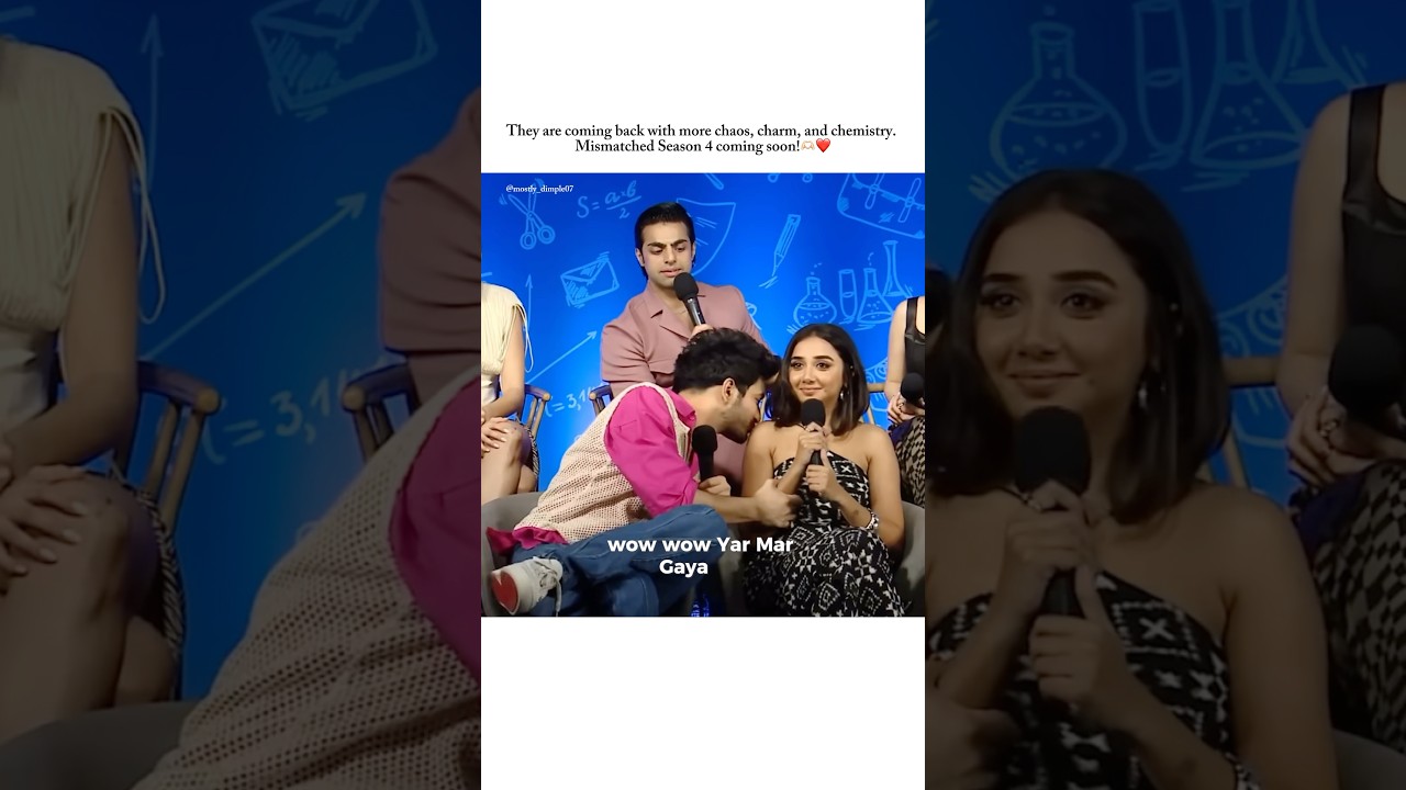 They&rsquo;re not done with each other just yet&hellip; Mismatched S4 is on its way | Mismatched season 4