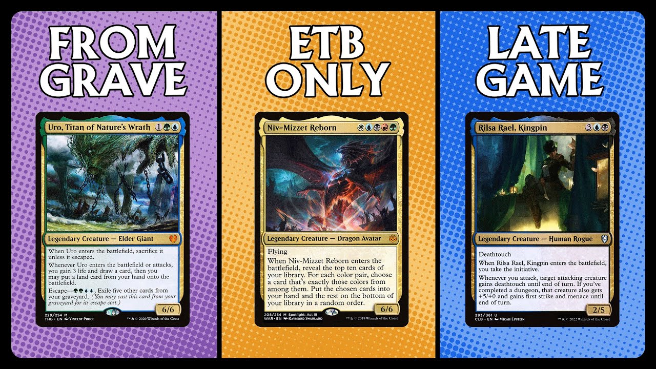 Build Commanders That Don't Care About Removal!