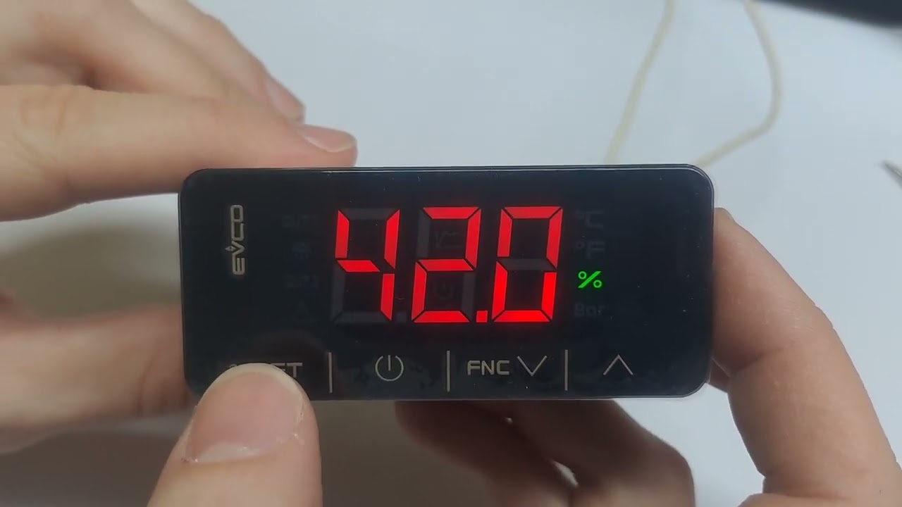 Настройка контроллера EVCO EV3401 для унифицированного сигнала 4-20мА