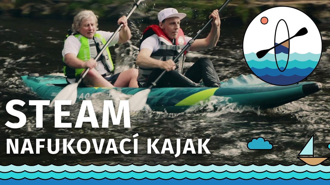 [PADLUJTE.CZ] Recenze kajaku AQUA MARINA STEAM 2022