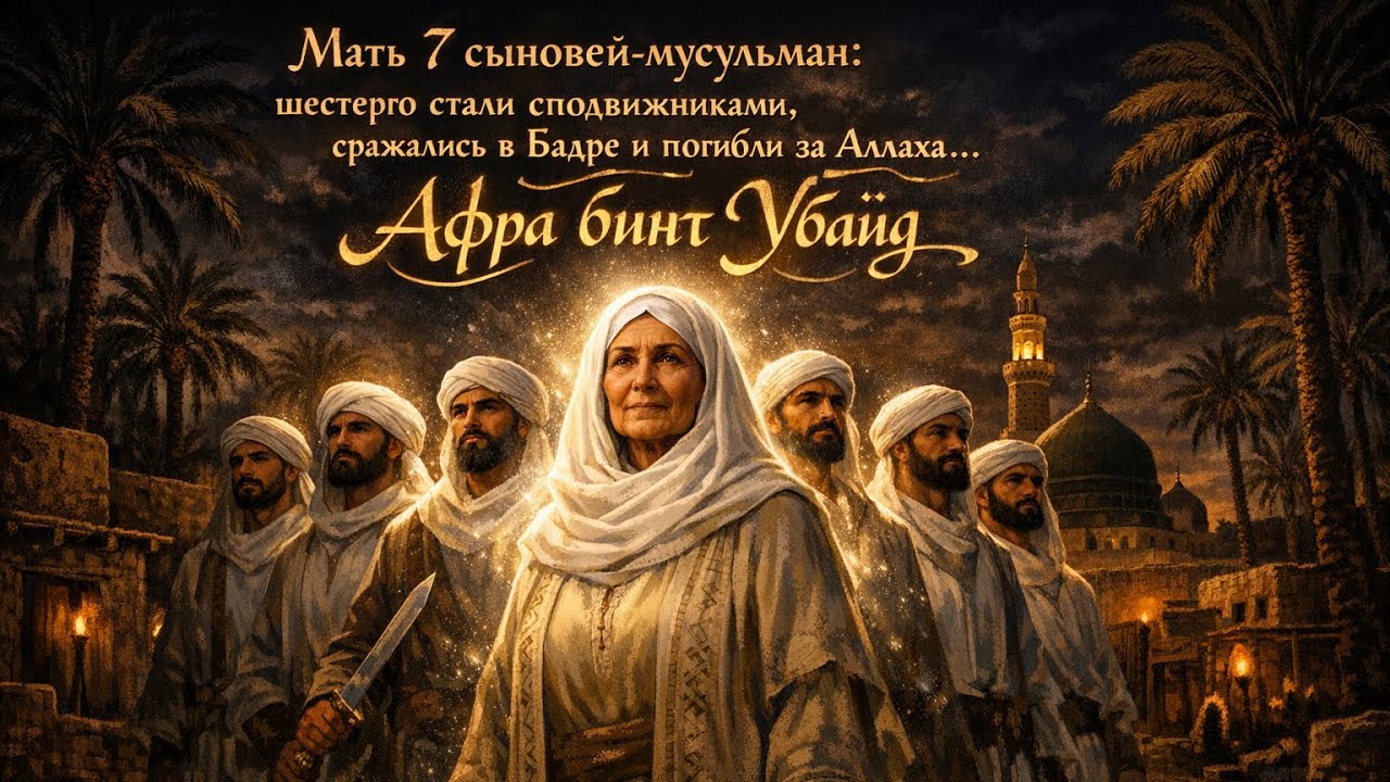 Афра бинт Убайд — мать семи героев ислама