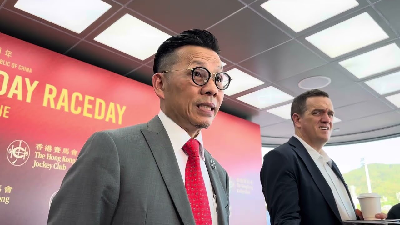 20251001「健康愉快」勝出後練馬師羅富全訪問