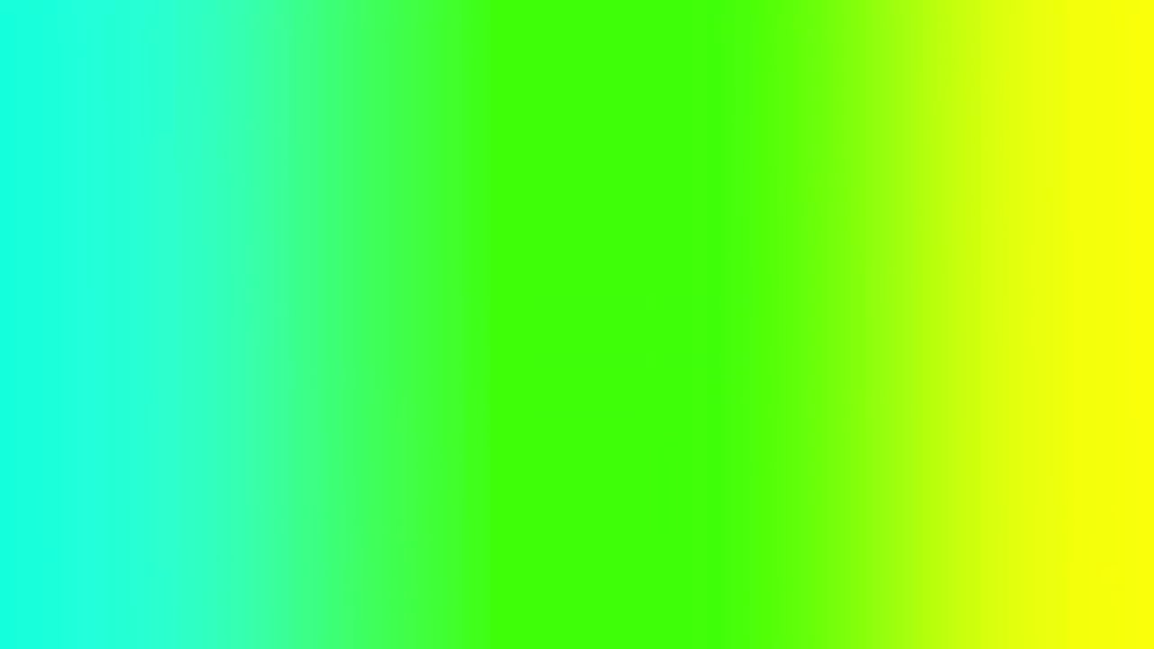 15 Minute Left To Right Color Cycle Screen In FHD!