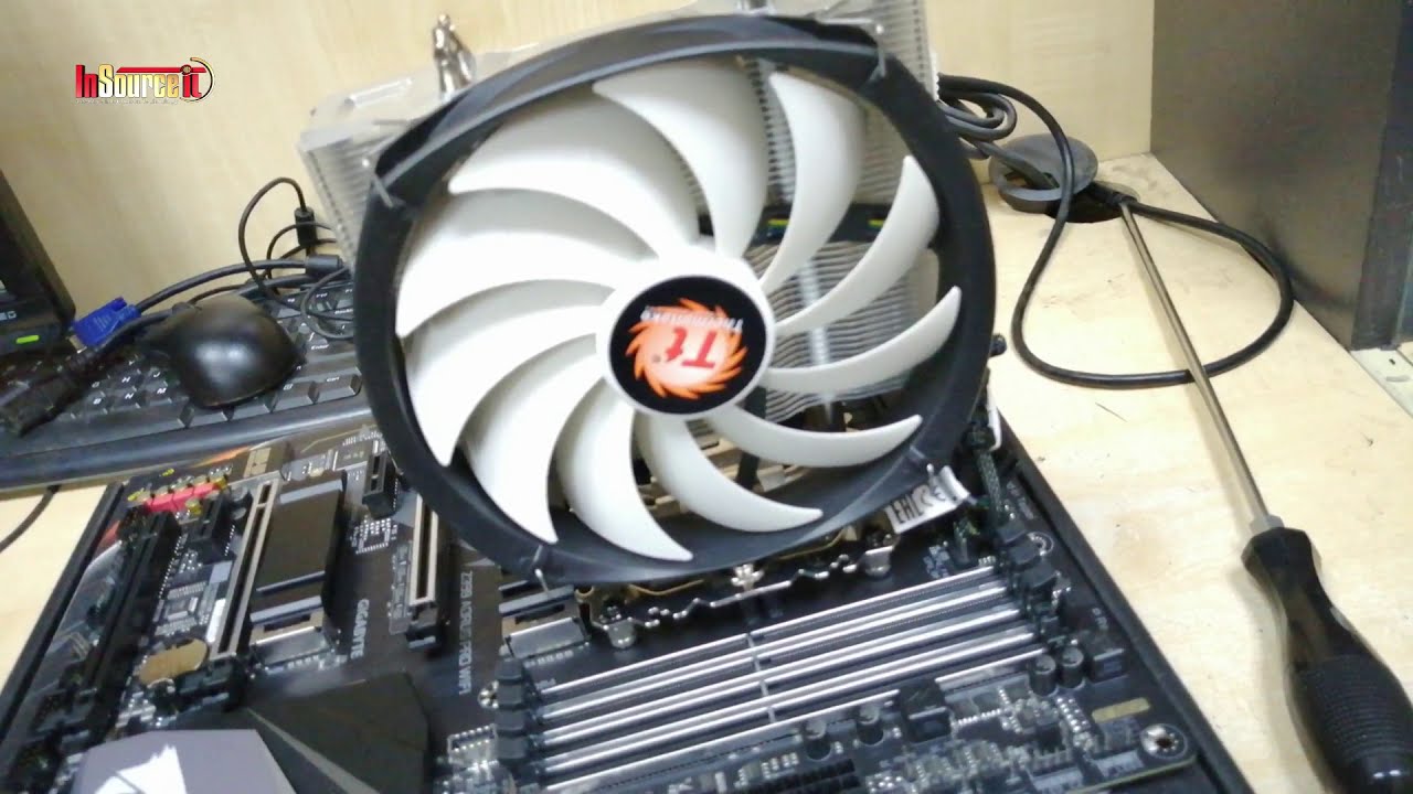 How to Install Thermaltake Frio Silent 14 CPU Cooler | Full Installation & Unboxing | Insource IT