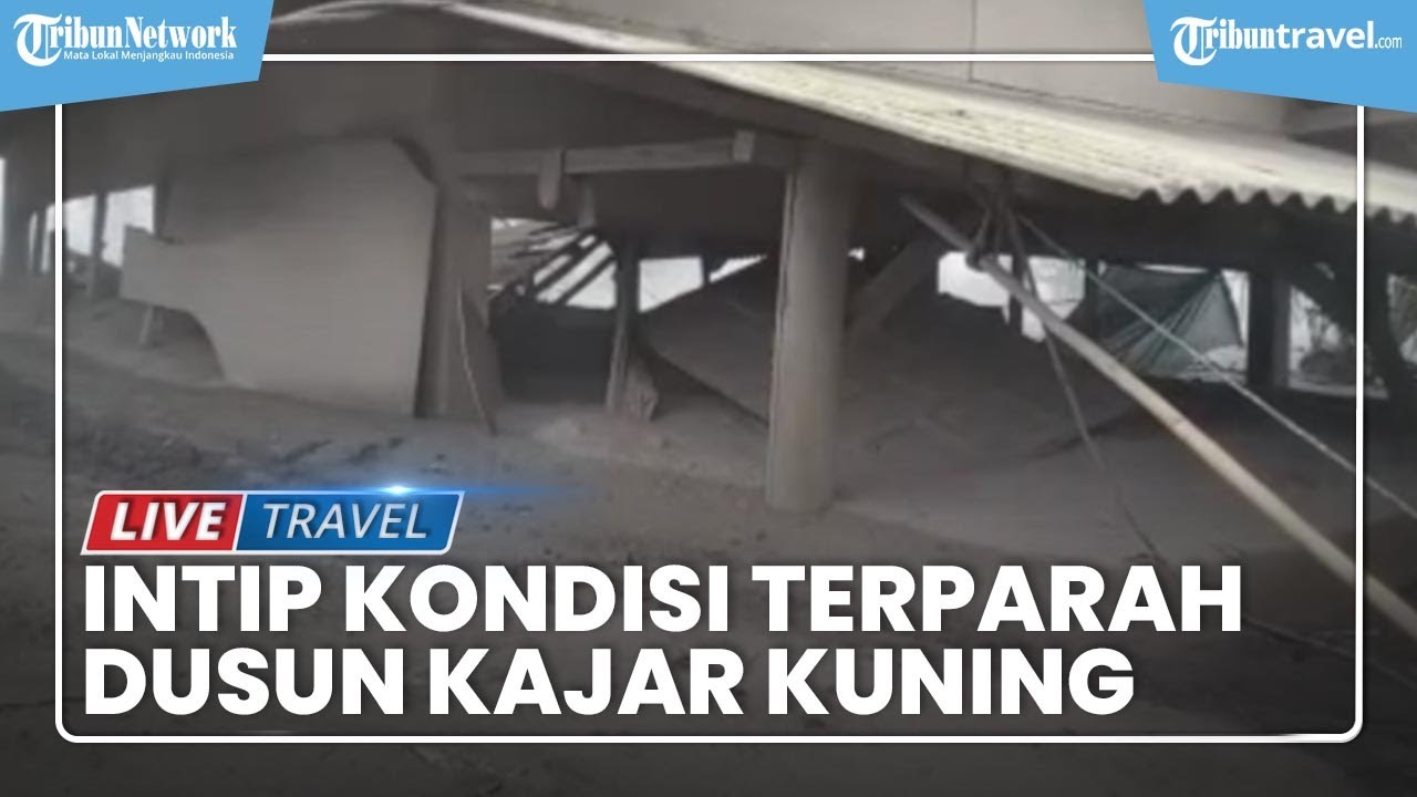 🔴 Kondisi Dusun Kajarkuning yang Paling Parah Terdampak Erupsi Gunung Semeru