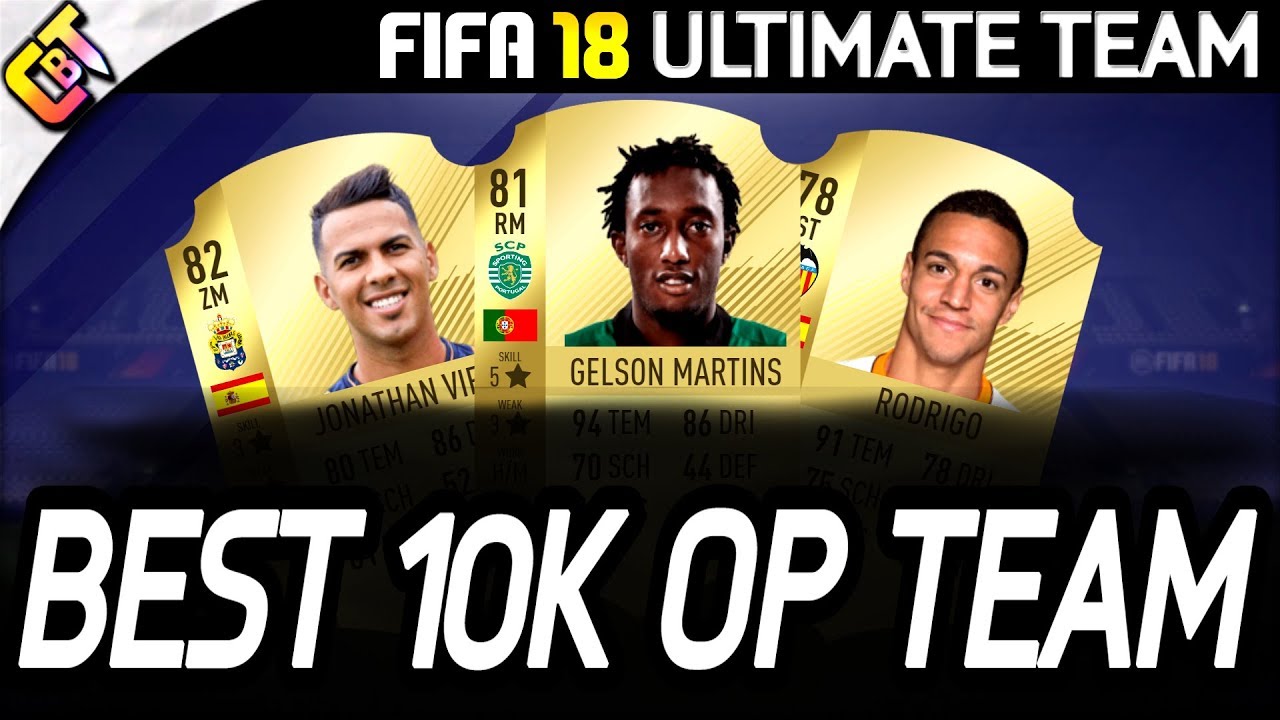 FIFA 18 BESTES 10K TEAM | SQUAD BUILDER + Gameplay & Spieleranweisungen