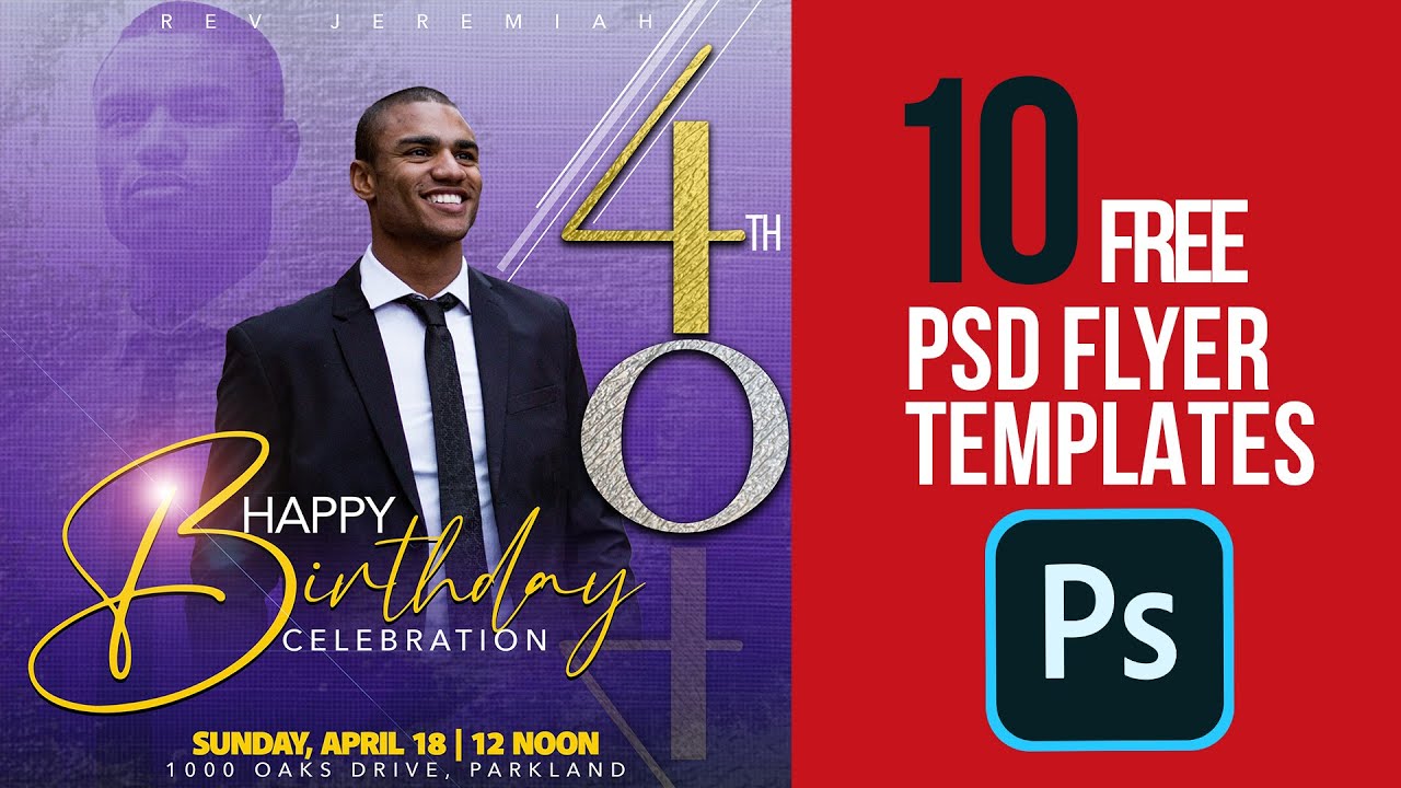 DOWNLOAD 10 Free Photoshop PSD Flyer Templates | Free Flyer Design Templates
