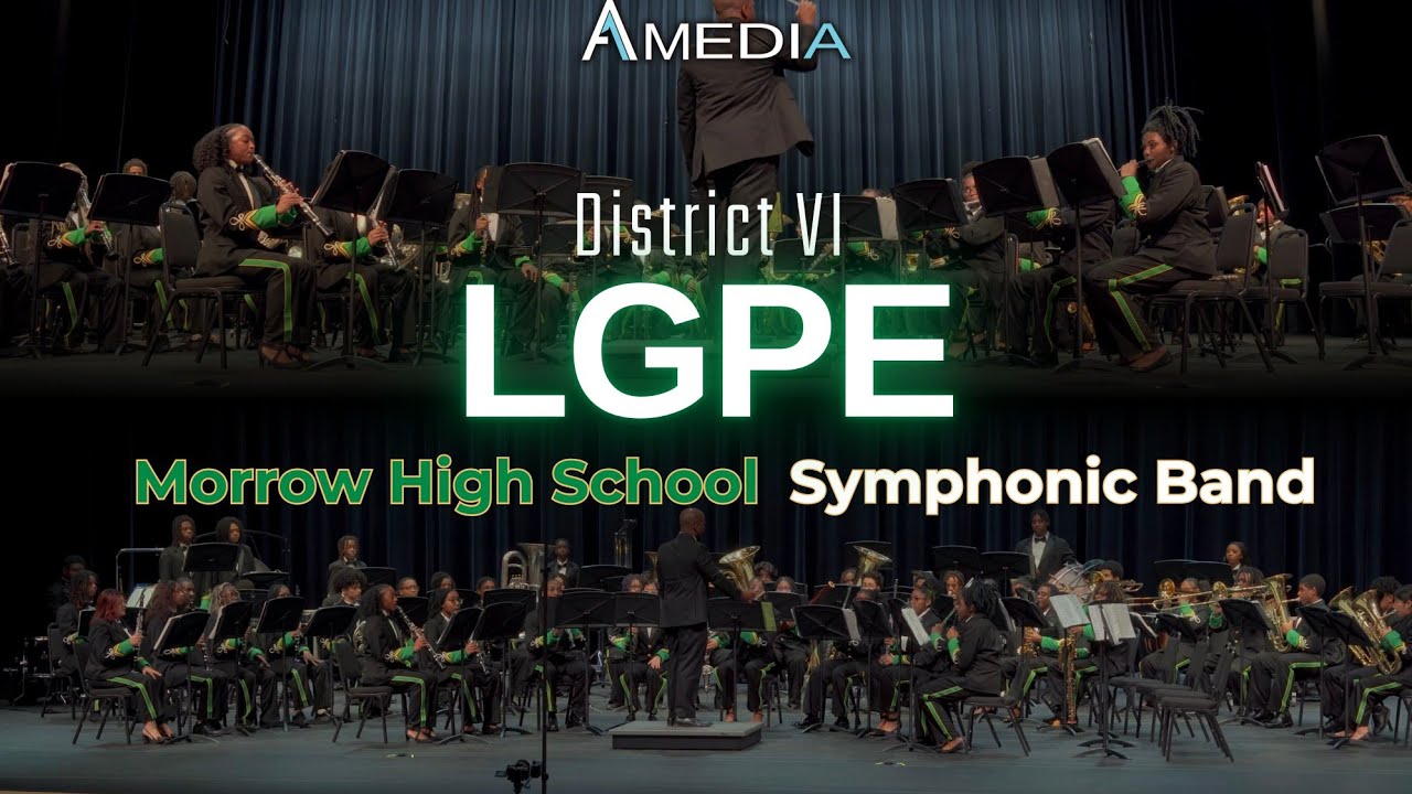 The Morrow High School Symphonic Band | 2026 GMEA District VI LGPE | 4K 🎥🎬🔥
