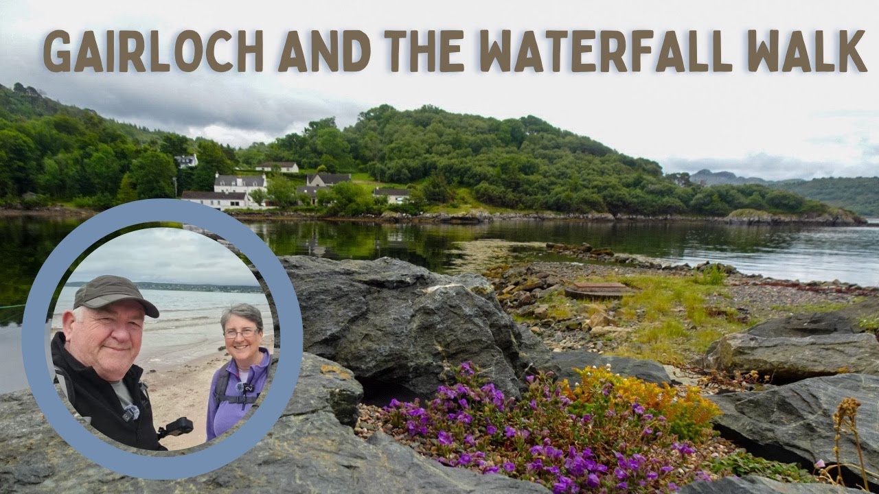A walk around Gairloch and the Flowerdell waterfall walk.