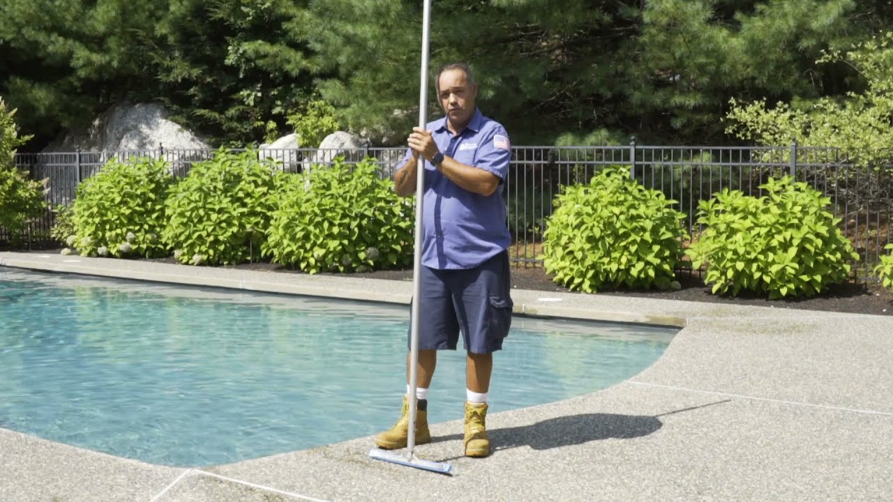 How and When to Brush a Gunite Pool
