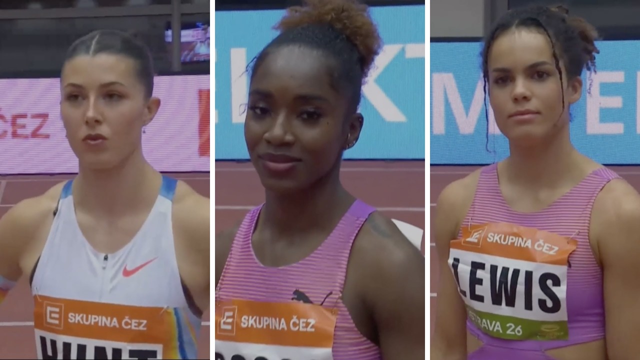 Amy Hunt vs Zaynab Dosso vs Ajla Del Ponte battle in women’s 60m | February 2026