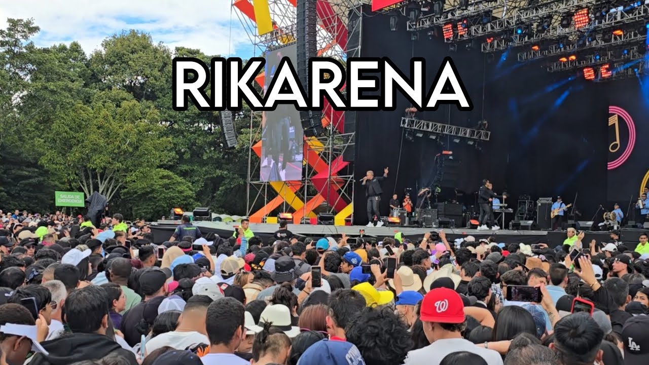 RIKARENA ES PURO MERENGUE, BOGOTÁ BAILO Y SALTO EN EL CONCIERTO DEL FESTIVAL DE VERANO 2025