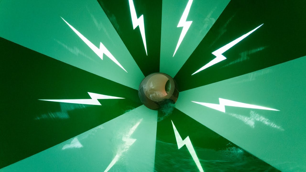 Eiland Van Maurik - Crazy Cone Slide [NEW 2017] Nieuwe Glijbaan!