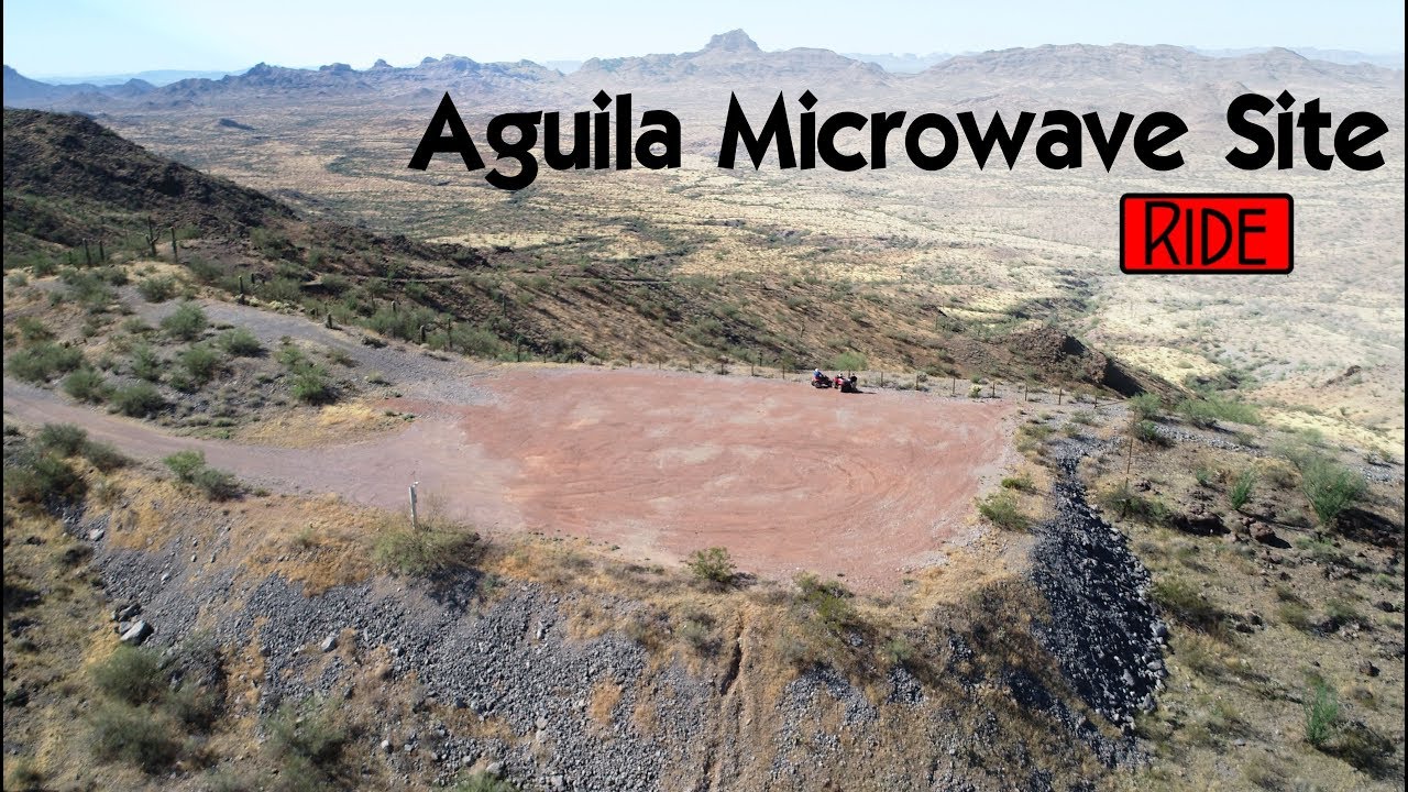 Former Aguila Microwave Site & Purple Pansy Ride