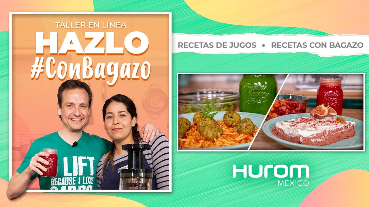 ¿Qué hacer con el bagazo de tus jugos? | Hurom HH y Hz. El mejor extractor de jugos del mundo