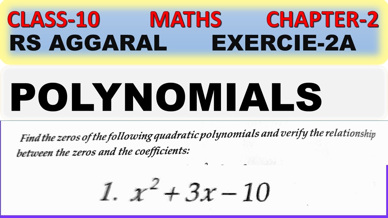 | x^2 + 3x - 10  | x square plus 3x minus 10 | Find Zeros of  x² + 3x – 10 | Class 10 maths |