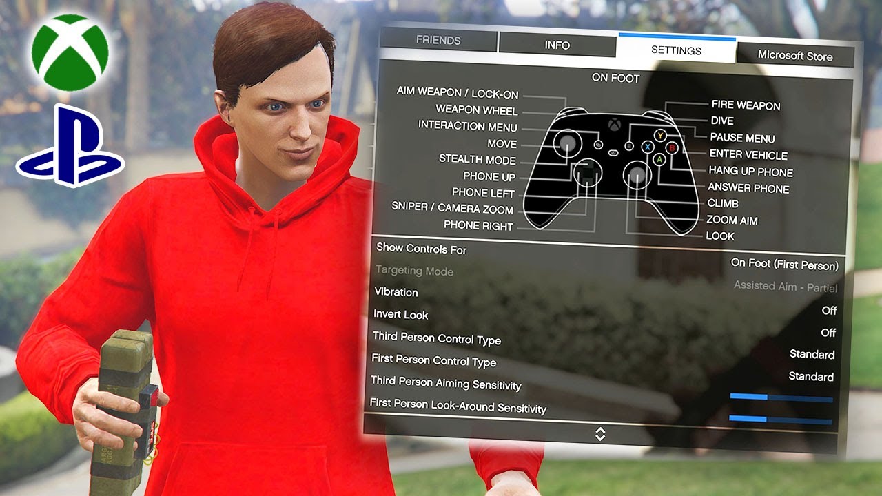 ЛУЧШИЕ НАСТРОЙКИ ДЛЯ ВСЕХ КОНСОЛЕЙ В GTA 5! (Простое руководство)