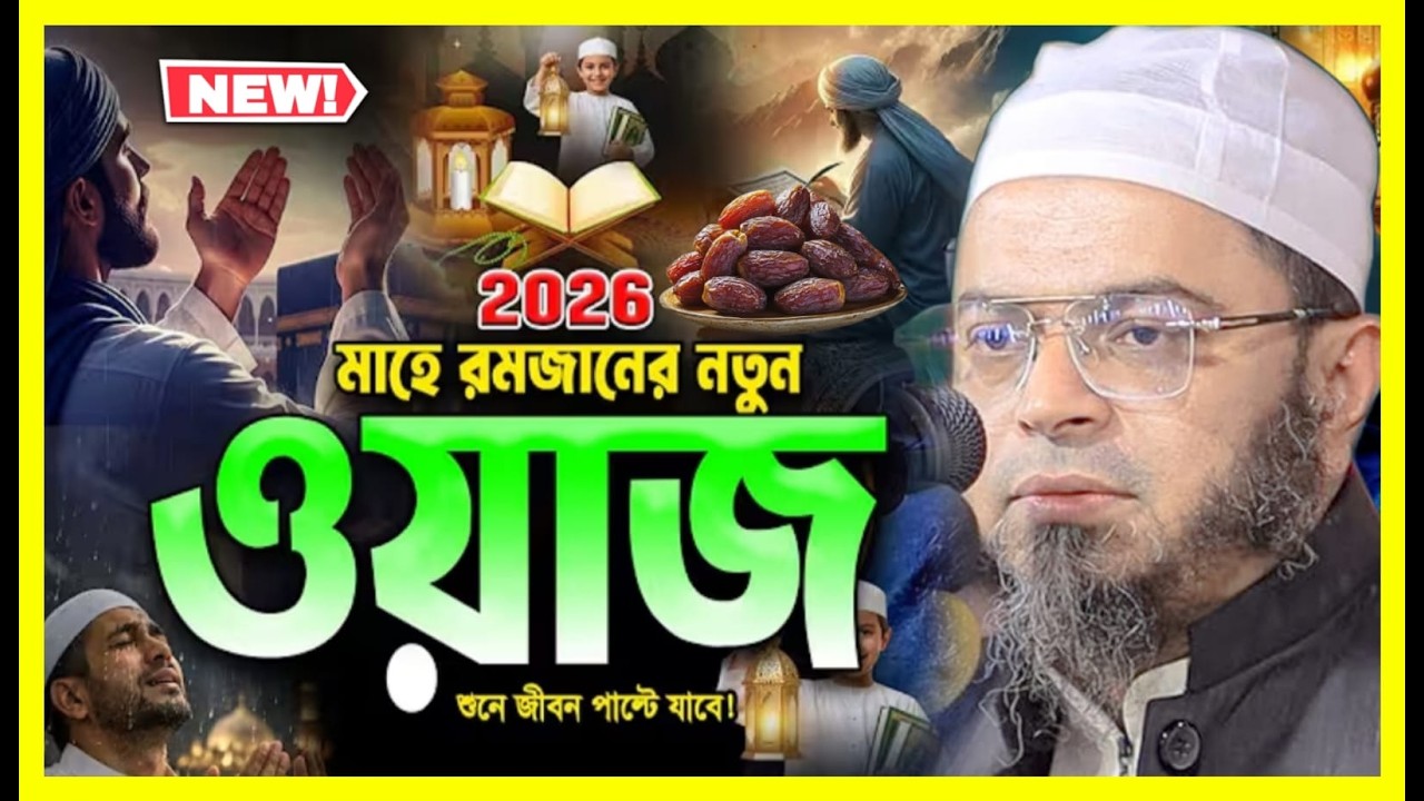 ২০২৬ সালে মাহে রমজানের নতুন ওয়াজ | মুফতি নাসির উদ্দীন আনসারী | Redwan TV 24