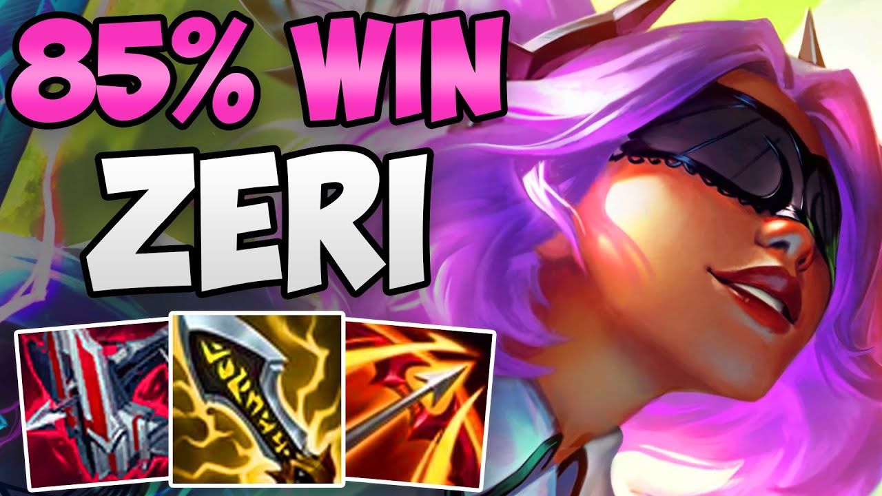 85% WIN RATE ZERI IN KOREAN CHALLENGER! | CHALLENGER ZERI ADC GAMEPLAY | Patch 13.3 S13