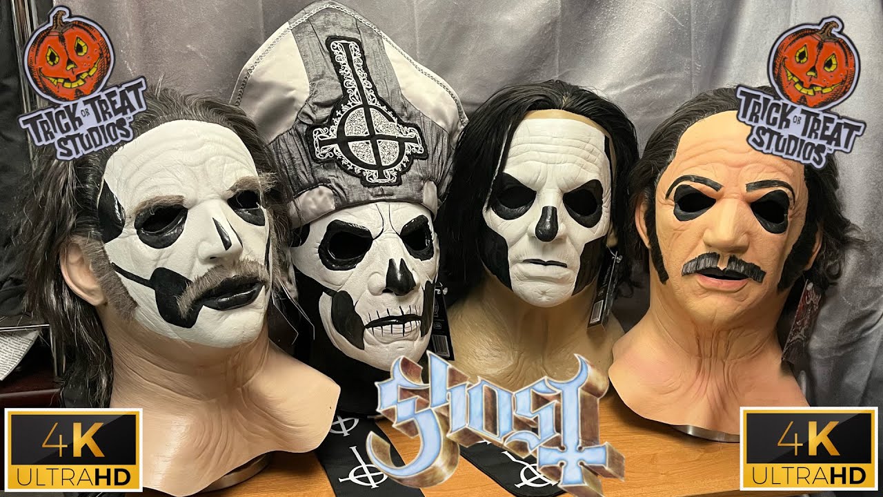 All Tots Papa Emeritus and Cardinal Copia Masks So Far In 4K